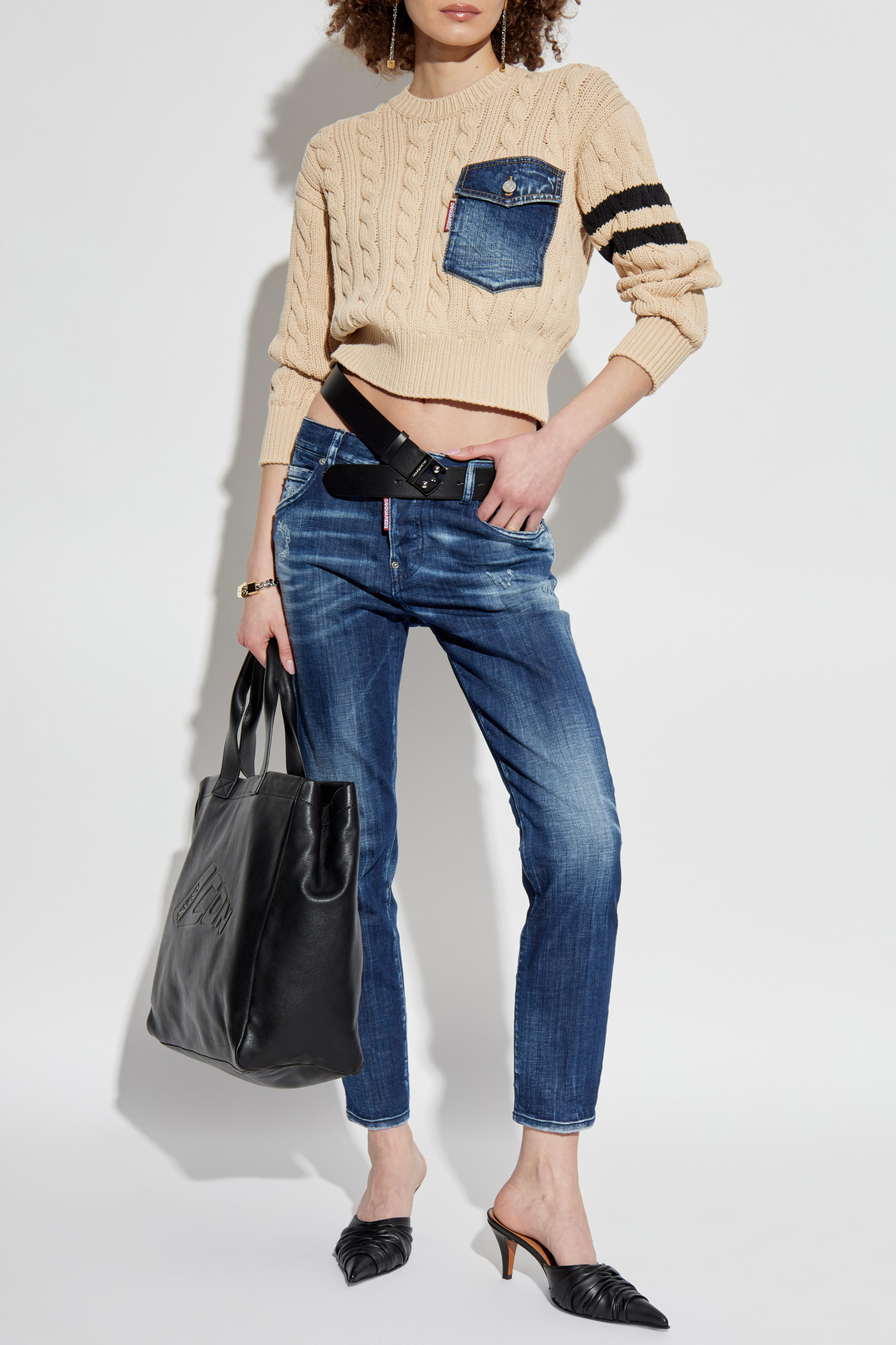 DSQUARED2｜JEANS (S72LB0843 S30342 470) Navy blue Jeans Cool Girl Dsquared2 - Vitkac AS